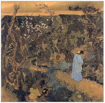 晏殊《浣溪沙》宋词配画赏析