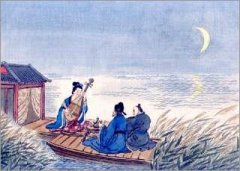 孙光宪《上行杯·离棹逡巡