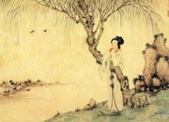 温庭筠《三洲词》“团圆莫作波中月，洁白莫为枝上雪”全诗翻译赏析